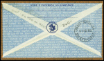 Brésil n°176 + 209 obl Rio de Janeiro (8.5.1940) sur lettre pour Paris "10A aniversario da primeira travessia aerea do Atlantico Sul - Air France" (Muller n°252). TB