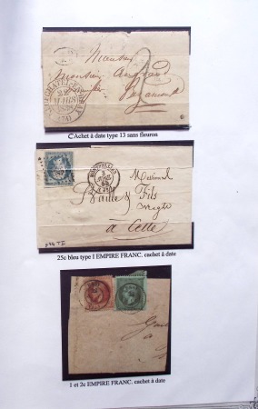 1849-1959, 1 album de France avec belles valeurs dt