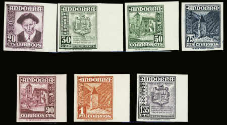 N°44Aa-50a Tous les timbres de l'année 1948 en non