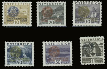 N°398A/F ROTARY 1931, neuf **, TB