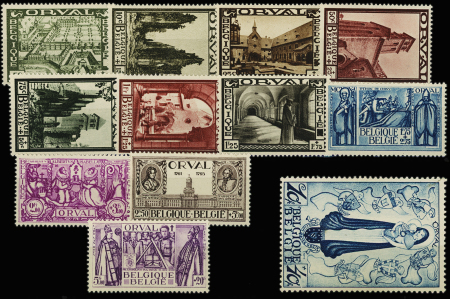 N°363/374 (COB) Grande Orval 1933, série neuve **,