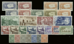 1901-1949, Collection avec timbres de la Côte d'Ivoire,