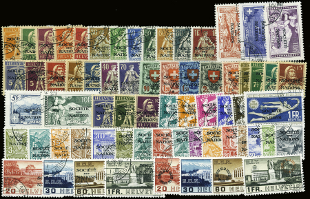 SOCIETE DES NATIONS (SBK) N°1-15 +16-26 +24z +27-46