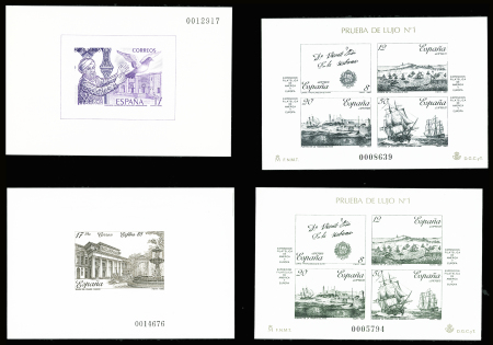 PRUEBAS OFICIALES N°1/8 +10 +12/13 +17/19 +21, émissions