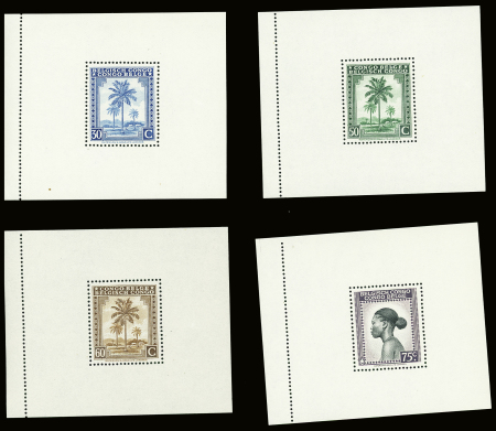 BLOCS-FEUILLETS N°3 à 10 Les blocs "Messages" de 1943,