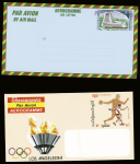 AEROGRAMMES 1979-1986 : Cambodge n°2, Cameroun n°16,