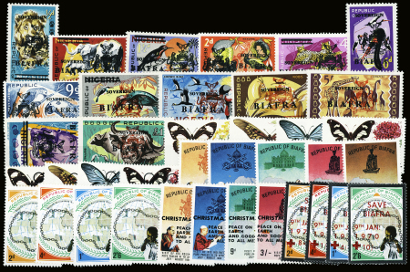 BIAFRA Michel N°4-16 +27-34 +40-43 +43b +45-48 +50-53