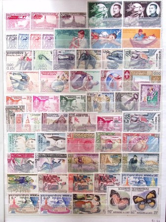 1951-2005, Collection du LAOS en classeur, neufs **,