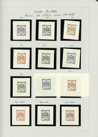 TAXE N°16 à 25 : petite étude sur 4 pages dont 12 essais