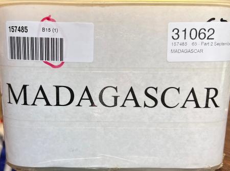 MADAGASCAR environ 450 lettres avant l'Indépendance