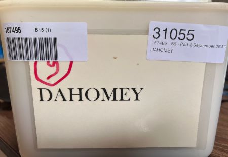 DAHOMEY environ 380 lettres avec oblitérations et affranchissements