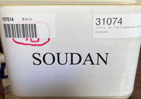SOUDAN environ 400 lettres 1900-1960 dont des pièces