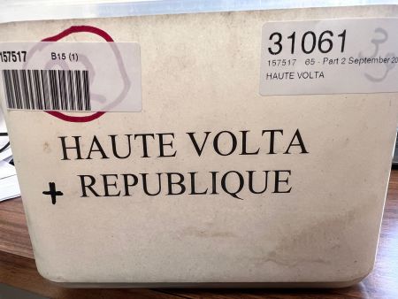 HAUTE-VOLTA avant et surtout après l'indépendance,