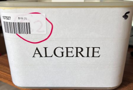 ALGERIE 400 lettres, plupart avant 1950 : tarifs, oblitérations