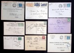FRANCE : environ 300 lettres : flammes avant 1945