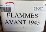 FRANCE : environ 300 lettres : flammes avant 1945
