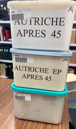 AUSTRIA All periods, important lot of ca1000 covers