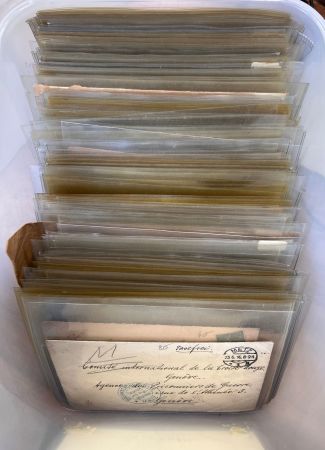 FRANCE : 1914-1918 environ 340 lettres avec marques