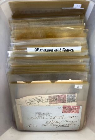 FRANCE : occupation allemande en Alsace-Lorraine 1872-1918,