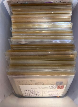 FRANCE : environ 300 lettres affr semeuse camée dont