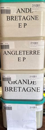 GREAT BRITAIN : 1860-1960 Approximately 1'200 covers