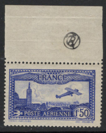 N°6b 1f50 outremer vif bdf neuf ** TB