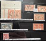 1900-2010env., Important stock marchand de centaines