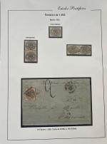 PAPAL STATES 1852--59, Extensive and valuable exhibition