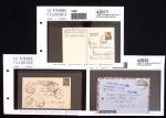 1899-1960, Lot of seven mail lots with mostly WWII items,