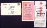 1899-1960, Lot of seven mail lots with mostly WWII items,