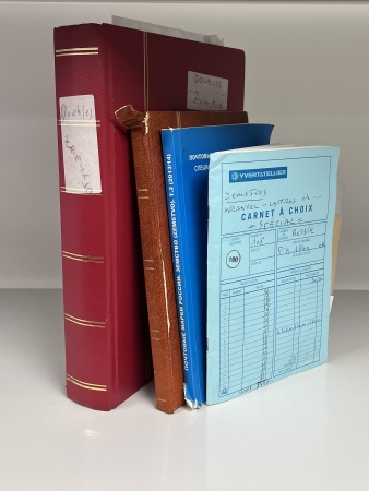 1890-1905ca ZEMSTVO, selection in two stockbooks with