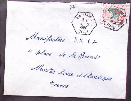 1920 - 1962, Algérie environ 1800 lettres dans 4 boites