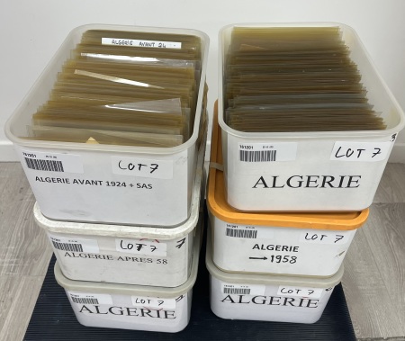 1920 - 1962, Algérie environ 1800 lettres dans 4 boites