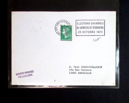 Martinique 1950 - 1980, environ 360 lettres AFF en