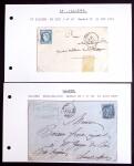 ILLIERS, 18 Lettres entre l'An II et 1967, MP, càd, affranchissements et oblitérations divers, TB