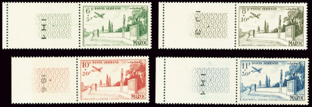 POSTE AERIENNE N°89-92, bdf, neufs **, TB