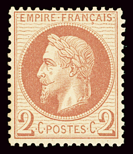 N°25+26, 2 pièces + n°37 obl GC 2740 + T17 Orléans (11 sept 71) sur lettre, jolie pièce. Est joint un n°26A neuf +. TB