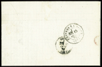 N°25 + 27 + 45 obl GC 3199 (Roquecourbe) sur lettre. TB