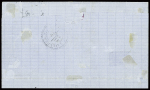 N°25 + 26 en paire + n°46 obl GC 532 + CAD "Bordeaux les Salinières" (8 sept 71) sur lettre. TB