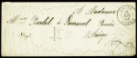1834-1859, 4 lettres avec MP : "A ARMEE EXPEDre D'AFRIQUE"