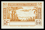 POSTE AERIENNE n°1b, 3b et 5b variété non dentelés