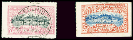 N°1/2 Poste locale Syndicat Anglais, obl., TTB