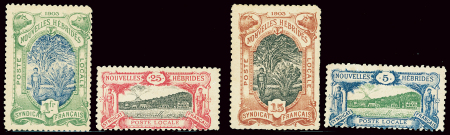 N°3/6 Poste locale Syndicat Français, neuf., TB