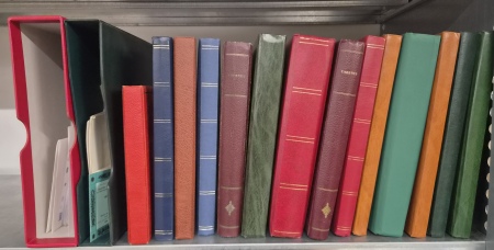 1849-1989, Collection de FRANCE en 14 classeurs, dont