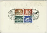 1930-1942 Hochspezialisierte Generalsammlung, alle Blöcke, tls mehrf., Briefe, etc.