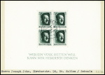 1930-1942 Hochspezialisierte Generalsammlung, alle Blöcke, tls mehrf., Briefe, etc.