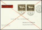 1930-1942 Hochspezialisierte Generalsammlung, alle Blöcke, tls mehrf., Briefe, etc.
