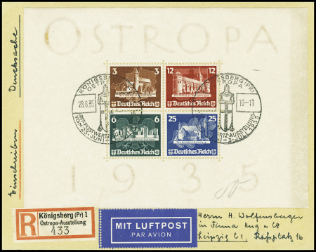 1930-1942 Hochspezialisierte Generalsammlung, alle Blöcke, tls mehrf., Briefe, etc.