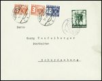 Ostmark : Weiterverwendungen, Nach- und Teilfrankaturen
