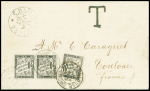 1887, Lettre non-affranchie de San Damaino Macra 11